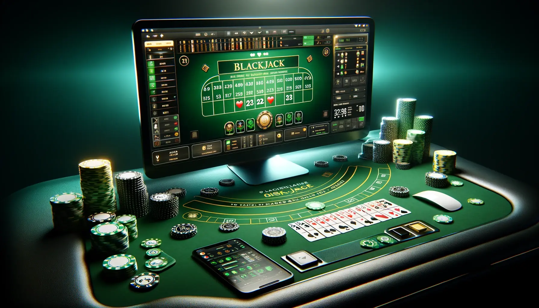 Hit N Spin Blackjack Spiel